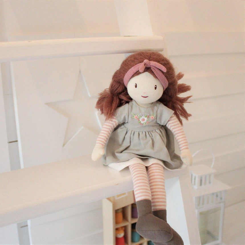 ThreadBear Design: materiałowa lalka Alma Rag Doll - Noski Noski