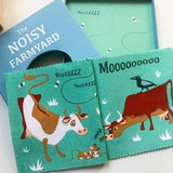 ThreadBear Design: miękka książeczka farma The Noisy Farmyard - Noski Noski