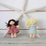 ThreadBear Design: mini laleczka Dolls House Rag Doll - Noski Noski