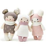 ThreadBear Design: pierwsza przytulanka Baby Bella Knitted Doll - Noski Noski