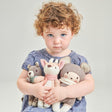 ThreadBear Design: przytulanka jelonek Fearne The Deer Knitted Toy - Noski Noski