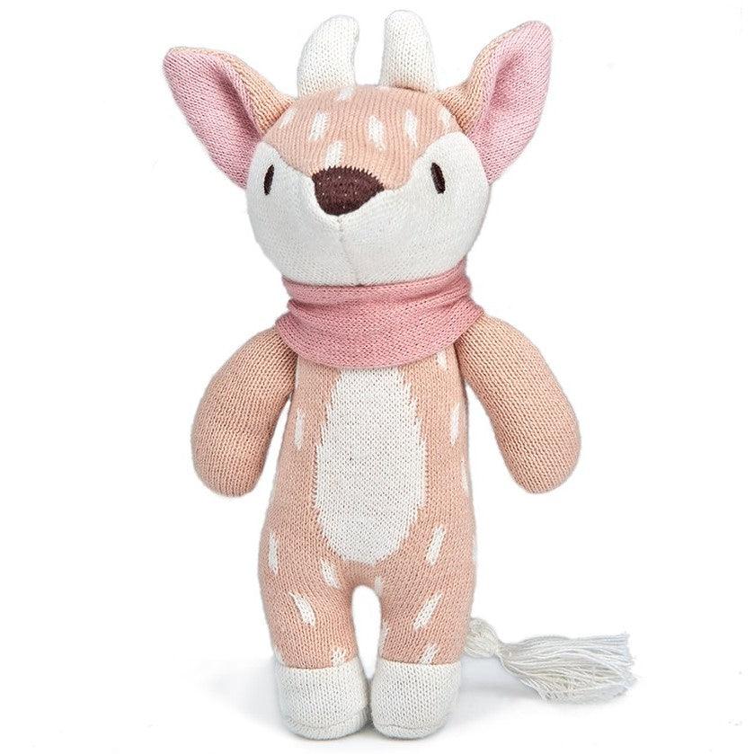 ThreadBear Design: przytulanka jelonek Fearne The Deer Knitted Toy - Noski Noski