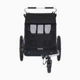 Thule: przyczepka rowerowa dwuosobowa Coaster XT Bike Trailer+Stroll - Noski Noski