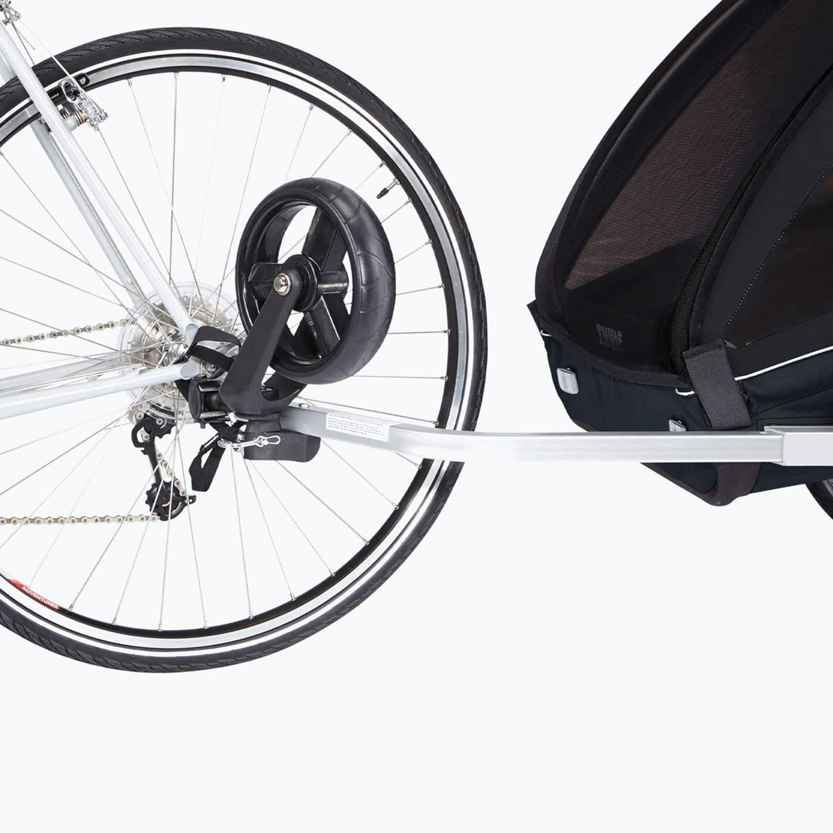 Thule: przyczepka rowerowa dwuosobowa Coaster XT Bike Trailer+Stroll - Noski Noski