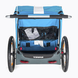 Thule: przyczepka rowerowa dwuosobowa Coaster XT Bike Trailer+Stroll - Noski Noski