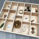 TickiT: drewniana taca odkrywców Wooden Sorting Tray 14-Way - Noski Noski