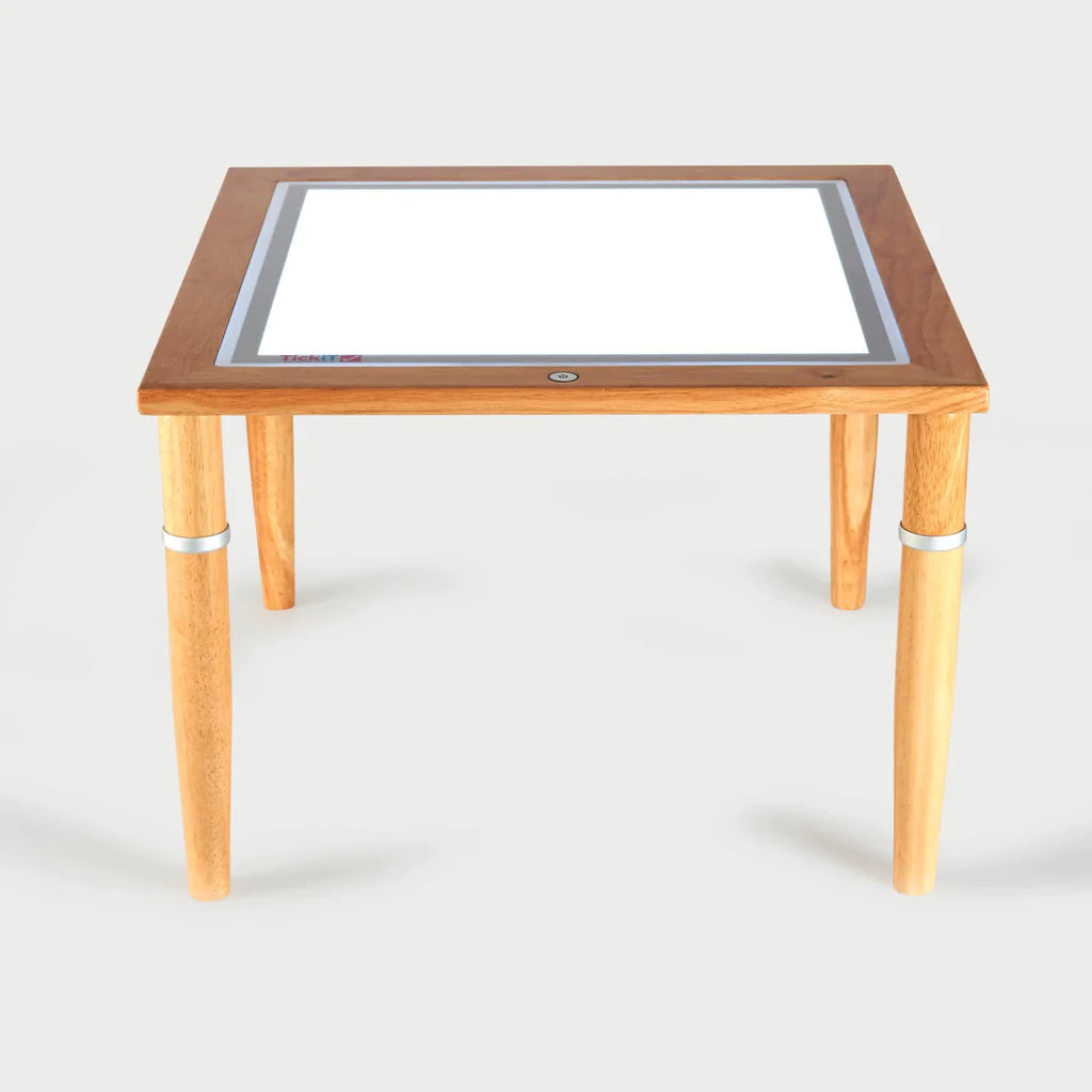 TickiT: drewniany podświetlany stolik Wooden Light Table - Noski Noski