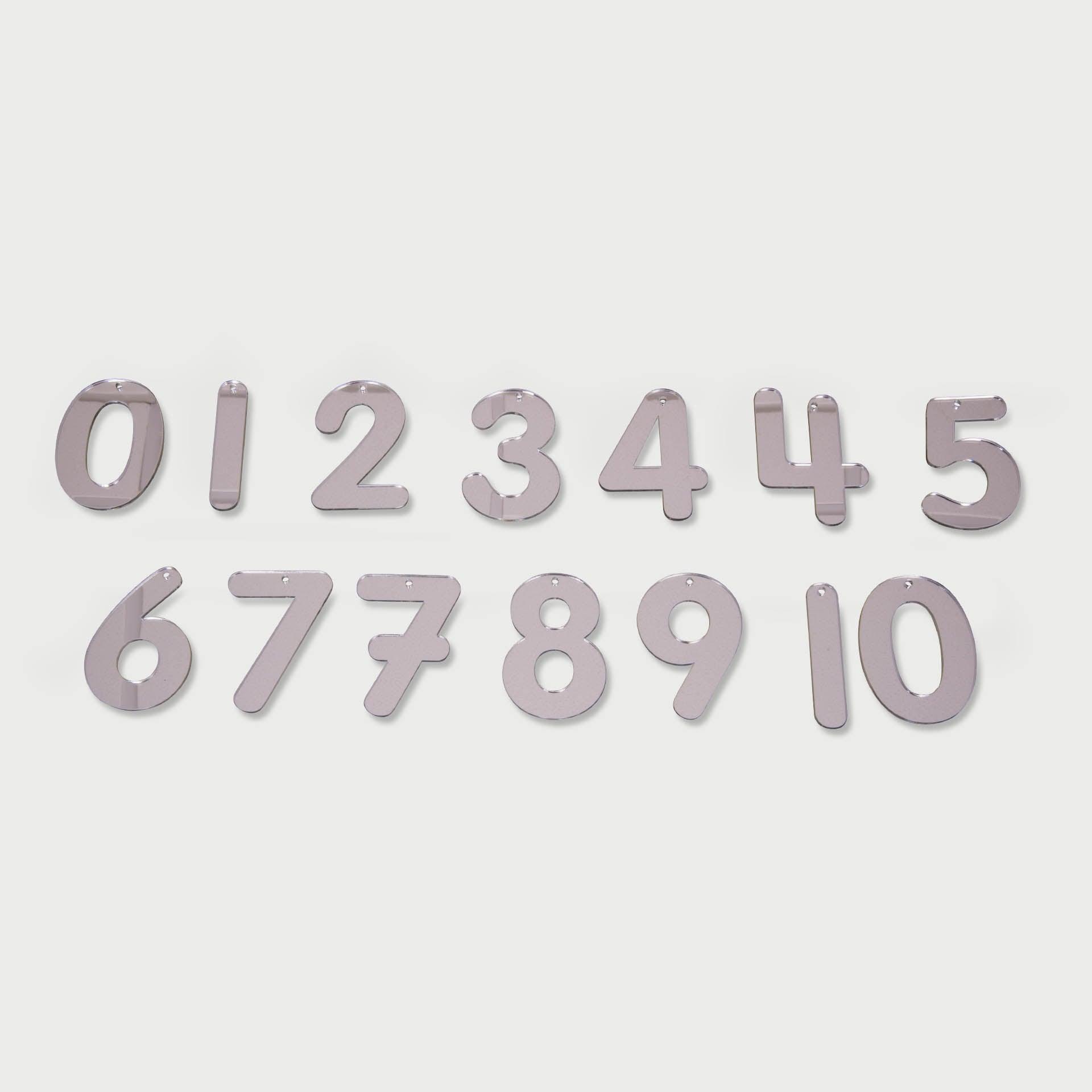 TickiT: lustrzane cyfry Mirror Numbers 14 el. - Noski Noski