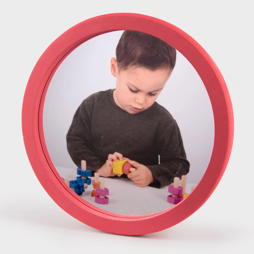 TickiT: miękkie okrągłe lustro Softie Round Wall Mirror - Noski Noski