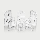 TickiT: przezroczyste klocki Clear Crystal Block Set 25 el. - Noski Noski