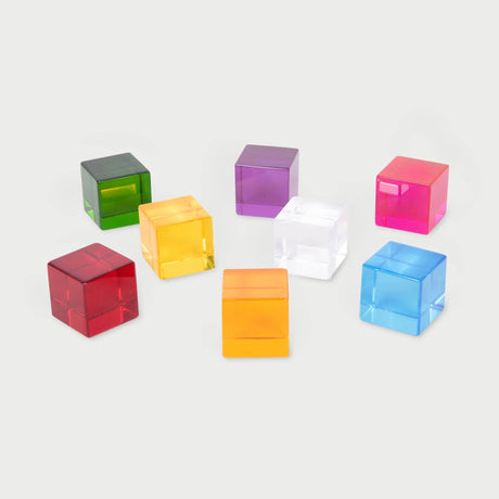 TickiT: przezroczyste kostki Perception Cubes 8 el. - Noski Noski