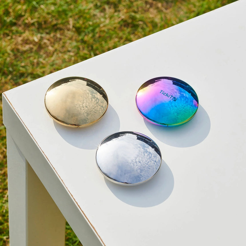 TickiT: sensoryczne dźwiękowe guziczki Sensory Reflective Sound Buttons 3 el. - Noski Noski