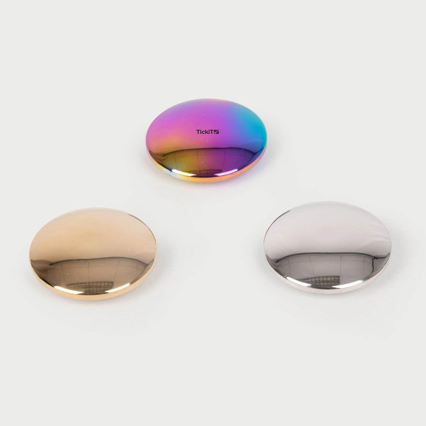 TickiT: sensoryczne dźwiękowe guziczki Sensory Reflective Sound Buttons 3 el. - Noski Noski