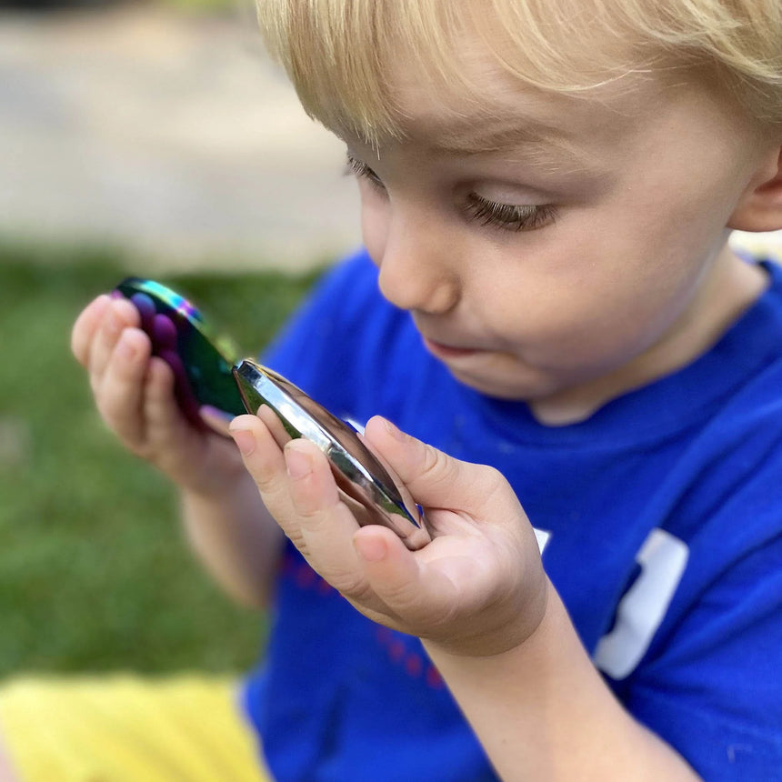 TickiT: sensoryczne dźwiękowe guziczki Sensory Reflective Sound Buttons 3 el. - Noski Noski