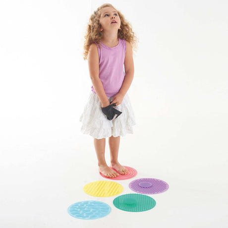 TickiT: sensoryczne kształty koła SiliShapes Sensory Circle Set 10 el. - Noski Noski