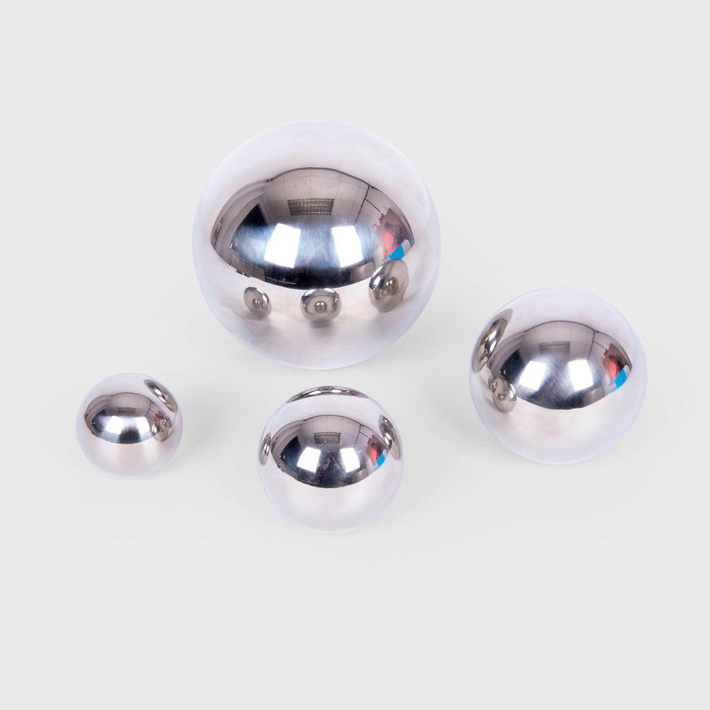 TickiT: srebrne kule sensoryczne Sensory Reflective Silver Balls 4 el. - Noski Noski