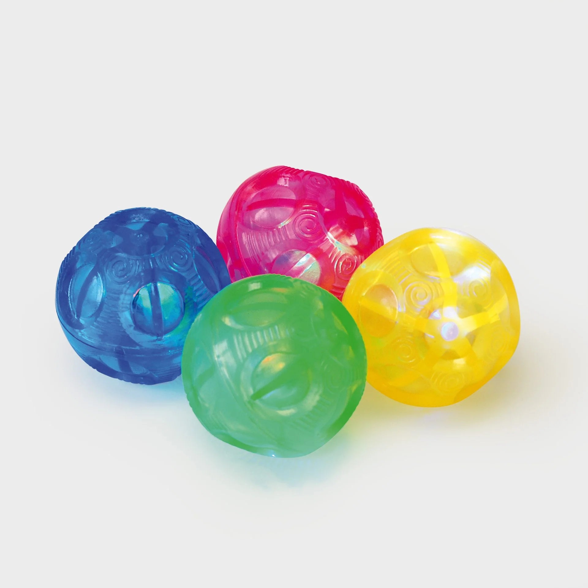 TickiT: świecące piłki sensoryczne Sensory Flashing Balls 4 el. - Noski Noski