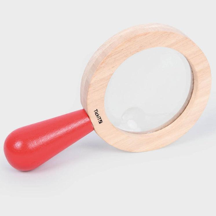 TickiT: szkło powiększające w drewnianej rączce Wooden Hand Lens - Noski Noski