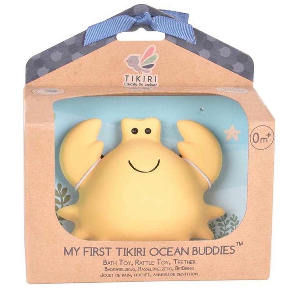 Tikiri: zabawka z naturalnego kauczuku w pudełku Ocean Buddies - Noski Noski