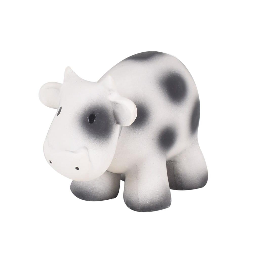 Tikiri: zabawka z naturalnego kauczuku z dzwoneczkiem zwierzątko Baby Farm - Noski Noski