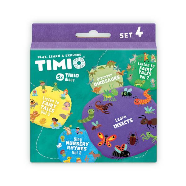 Timio: dodatkowe dyski do odtwarzacza Timio Set 4 - Noski Noski