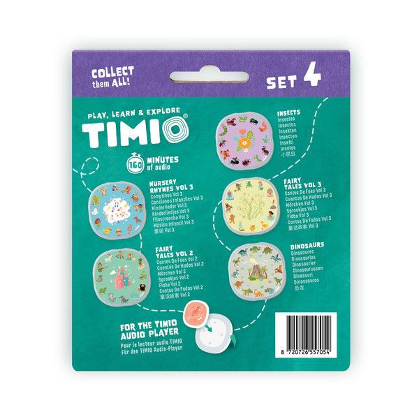 Timio: dodatkowe dyski do odtwarzacza Timio Set 4 - Noski Noski