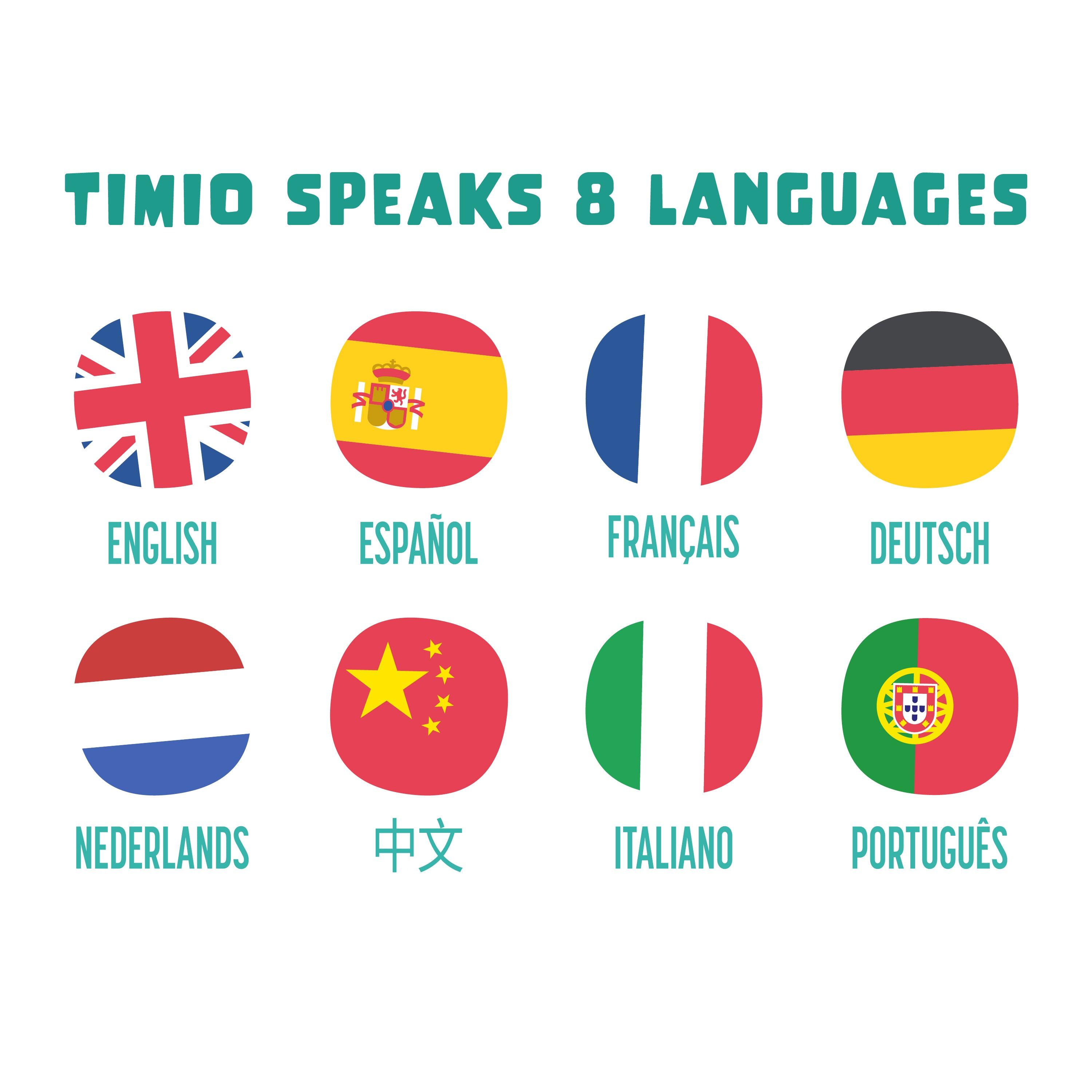 TIMIO: joueur de langue interactive + 5 disques