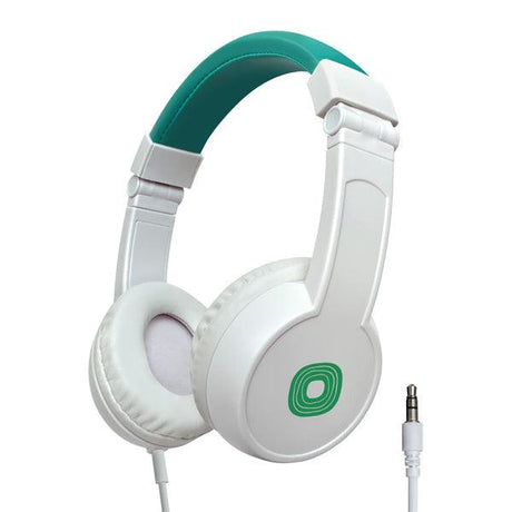Składane słuchawki nauszne dla dzieci Timio, wygodne i bezpieczne, idealne do muzyki i audiobooków.