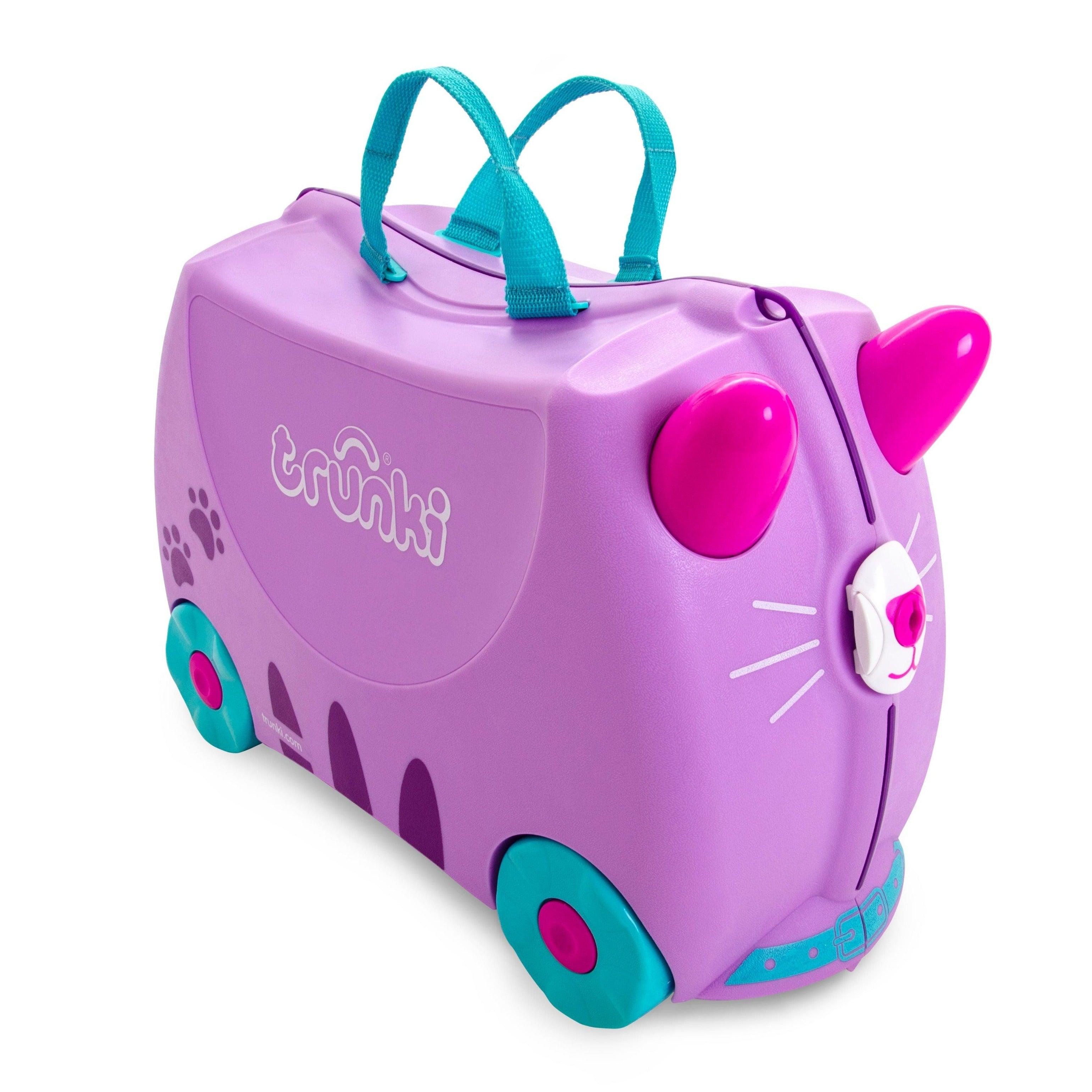 Trunki: jeżdżąca walizka dla dzieci kotek Cassie - Noski Noski