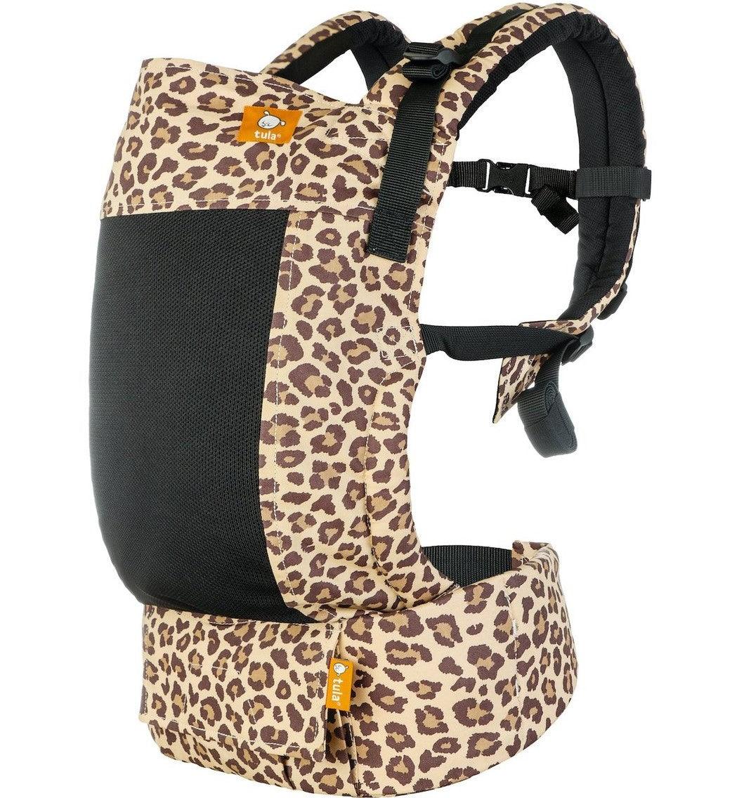 Tula Free-to-Grow: nosidło ergonomiczne z regulacją rozmiaru i siateczką Coast Leopard - Noski Noski