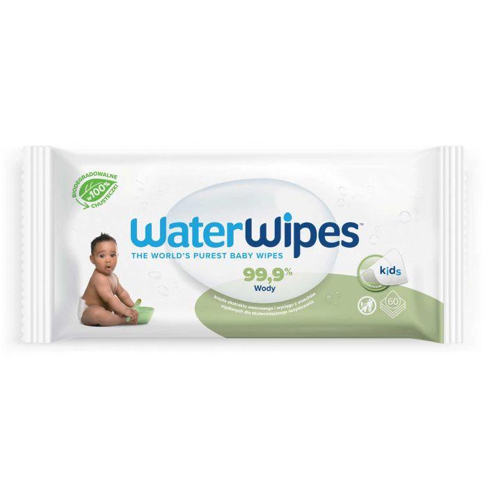 WaterWipes: chusteczki nawilżane z dodatkiem orzechów mydlanych Soapberry BIO 60 szt. - Noski Noski