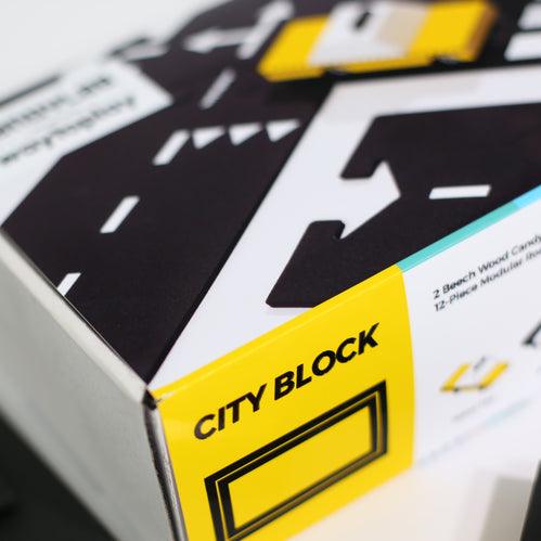 Waytoplay x CandyLab: zestaw droga do układania i samochodziki City Block - Noski Noski