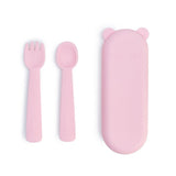 We Might Be Tiny: sztućce w etui miś Feedie Fork & Spoon Set - Noski Noski