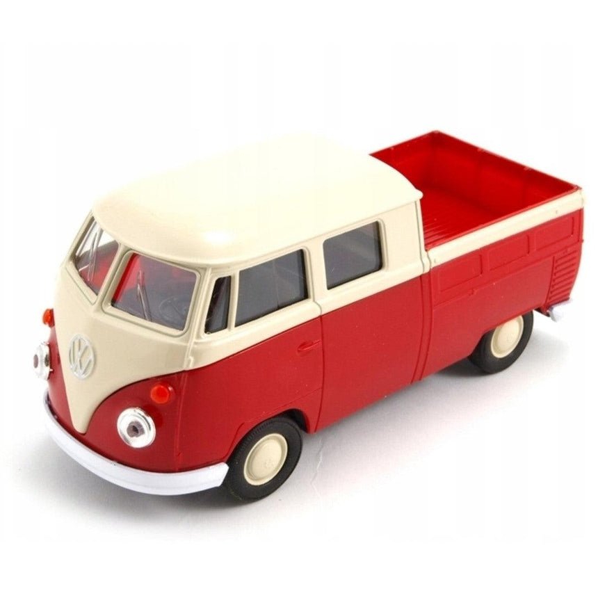 Welly: samochodzik Volkswagen T1 Double Cabin Pick Up - Noski Noski