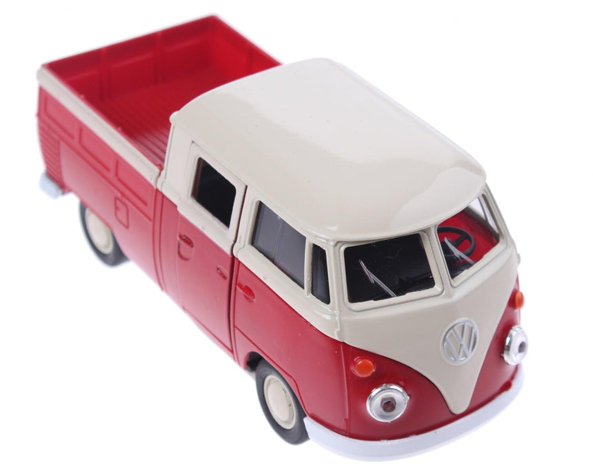 Welly: samochodzik Volkswagen T1 Double Cabin Pick Up - Noski Noski