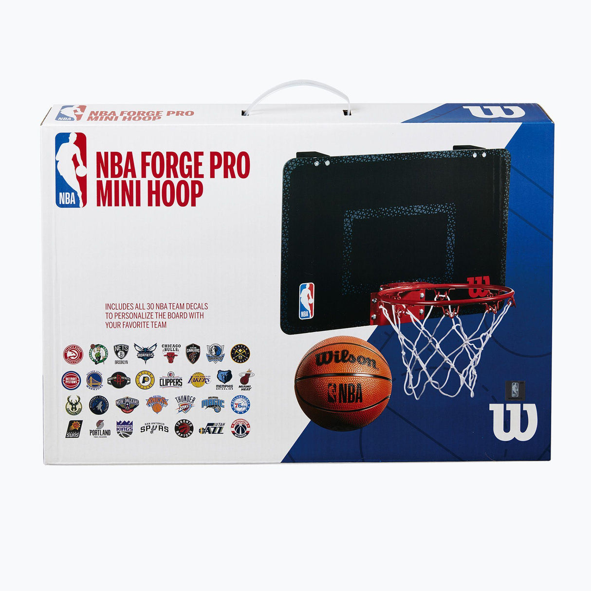 Wilson: zestaw do mini-koszykówki Forge Team Mini Hoop - Noski Noski