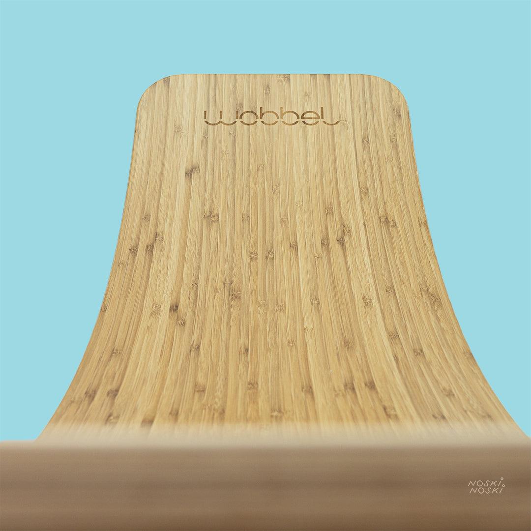 Wobbel: deska do balansowania bez filcu Wobbel Board Original Bamboo - Noski Noski
