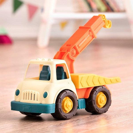 Zabawka laweta samochodowa Wonder Wheels Tow Truck, bezpieczna i wytrzymała, idealna do domu, ogrodu i plaży.