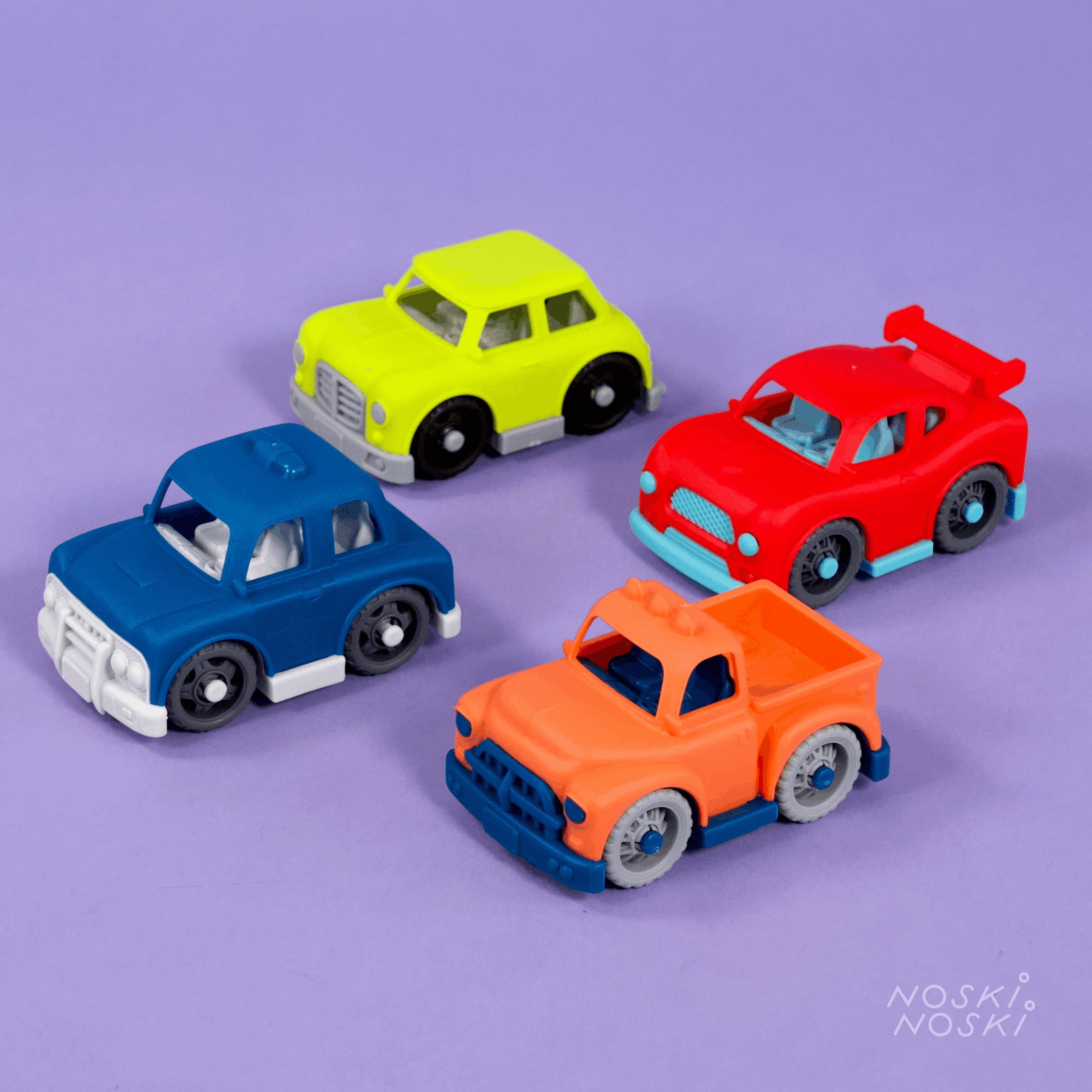 Wonder Wheels: małe autka 4 Mini Riders - Noski Noski