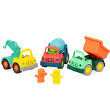 Wonder Wheels: trzy pojazdy z kierowcami Construction Vehicles - Noski Noski