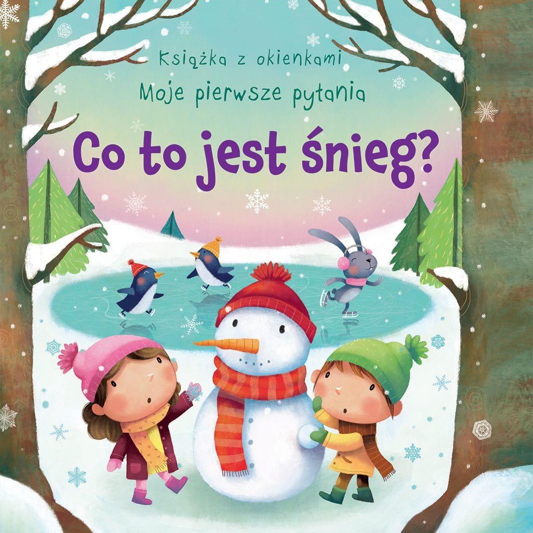 Wydawnictwo Olesiejuk: Co to jest śnieg? Książka z okienkami - Noski Noski