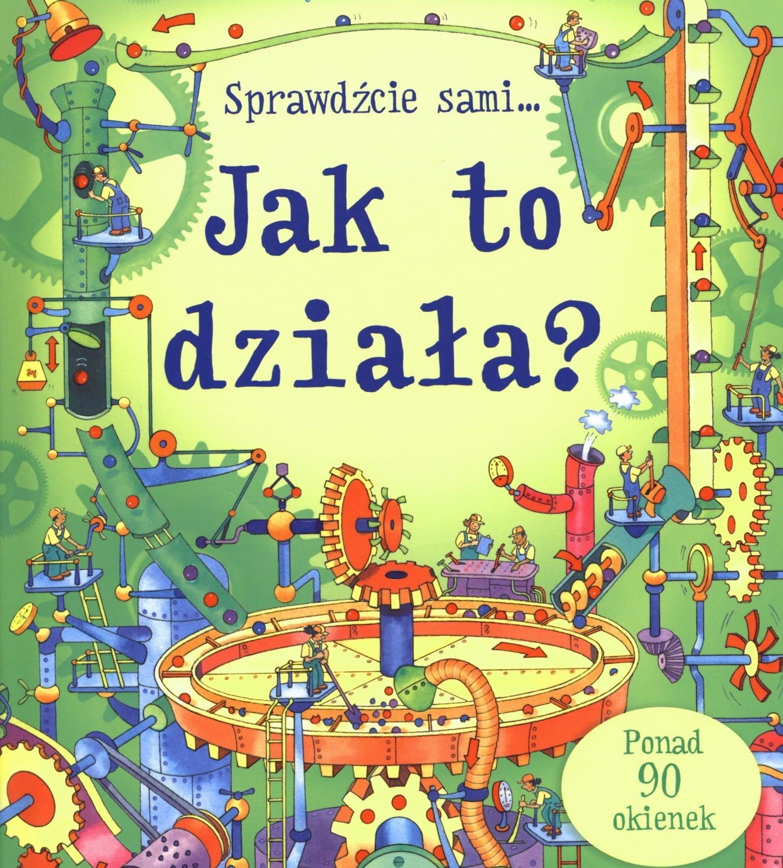 Wydawnictwo Olesiejuk: książka z okienkami Jak to działa? - Noski Noski