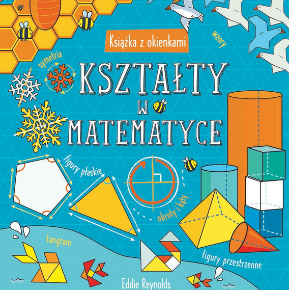 Wydawnictwo Olesiejuk: Kształty w matematyce. Książka z okienkami - Noski Noski