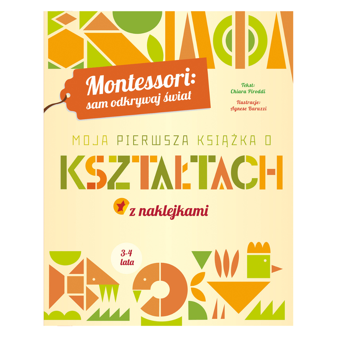 Wydawnictwo Olesiejuk: Montessori: Moja pierwsza książka o kształtach - Noski Noski