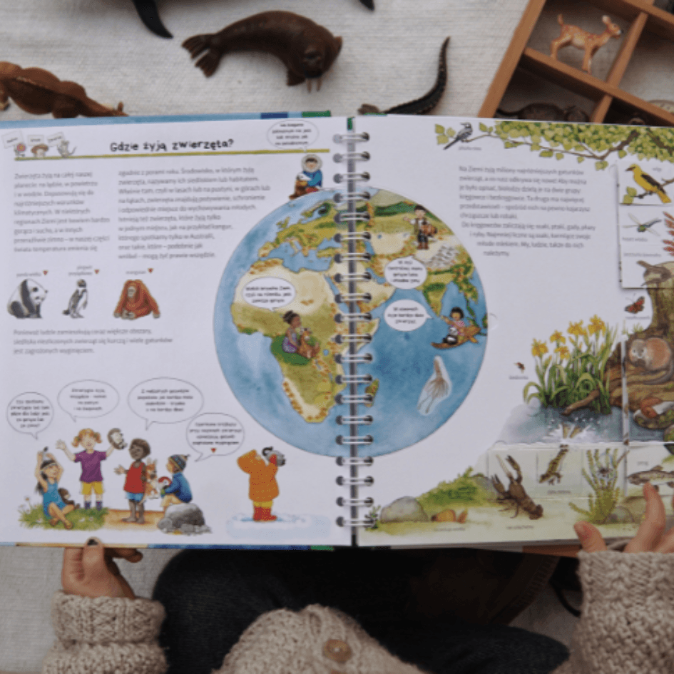 Wydawnictwo Sam: Mój wielki atlas zwierząt - Noski Noski