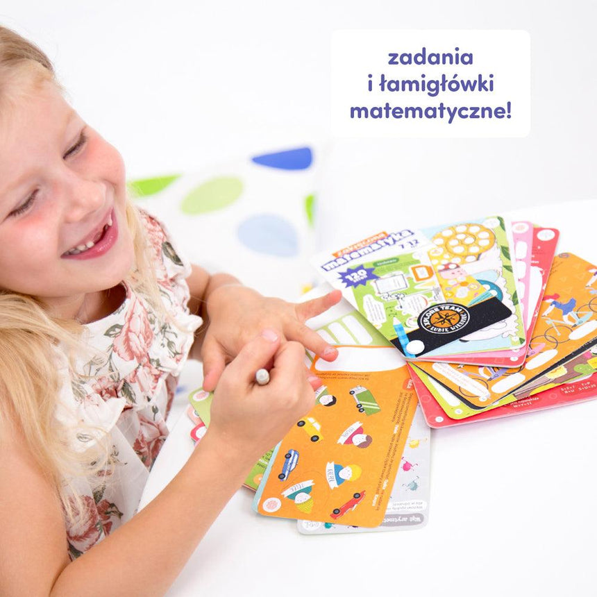 Xplore Team: kieszonkowe zagadki Zakręcona Matematyka 7-12 lat - Noski Noski
