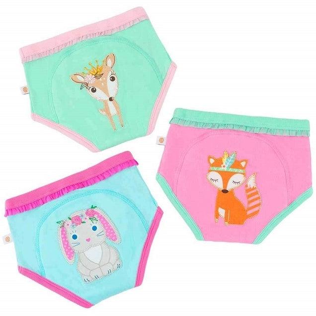 Zoocchini: 3 X majtki treningowe dla dziewczynek Las - Noski Noski