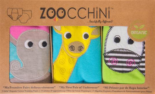 Zoocchini: 3 X majtki treningowe dla dziewczynek Safari - Noski Noski