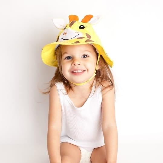 Zoocchini: kapelusz przeciwsłoneczny UPF 50+ Żyrafa - Noski Noski