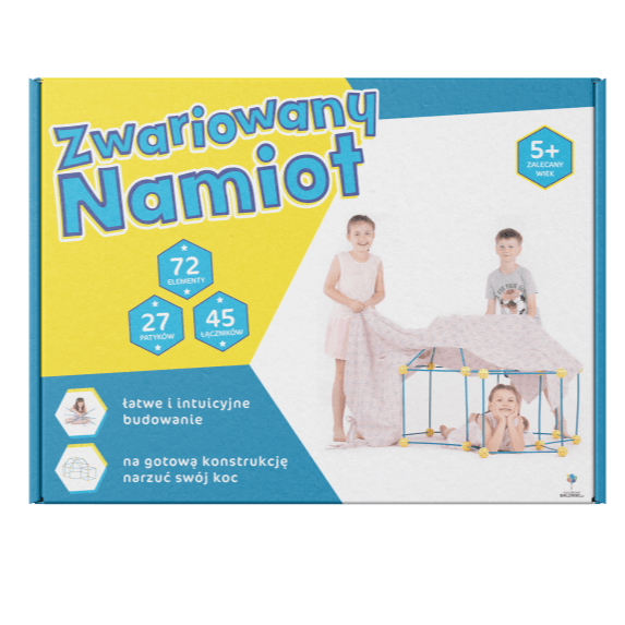 Zwariowany Namiot: zestaw do budowania bazy - Noski Noski